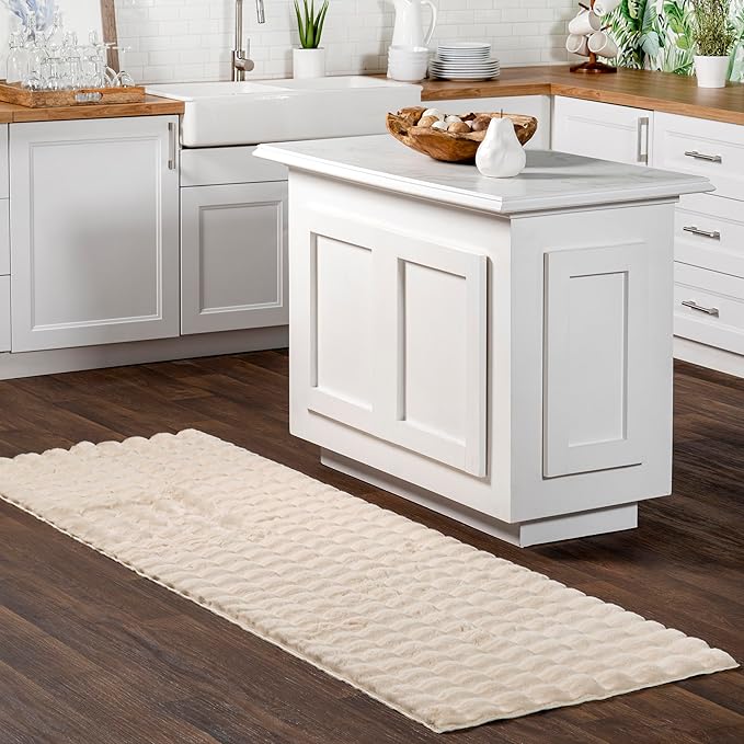 nuLOOM 2' x 8' Cozy Plush SuperiorWash Area Rug, Machine Washable, Soft Fluffy by nuLOOM