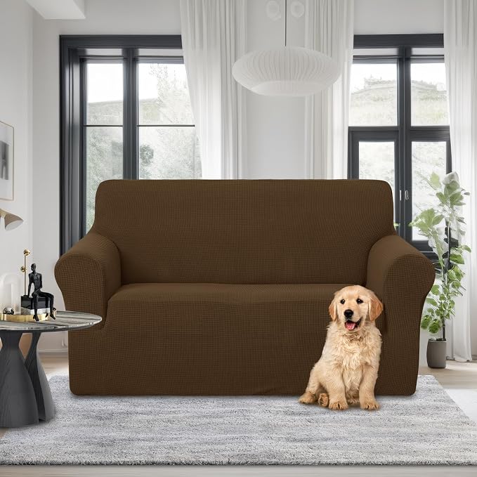 U-NICE HOME Loveseat Cover Stretch Couch Cover Sofa Cover Sofa Slipcover - Image 2