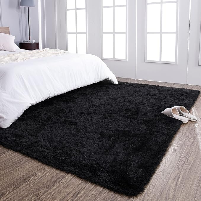 TWINNIS Super Soft Shaggy Rugs Fluffy Carpets, 6x9 Feet, Indoor Modern Plush - Image 7