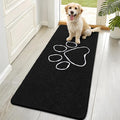 OLANLY Dog Door Mat for Muddy Paws 70x32, Paw Print Design, Absorbs Moisture by OLANLY