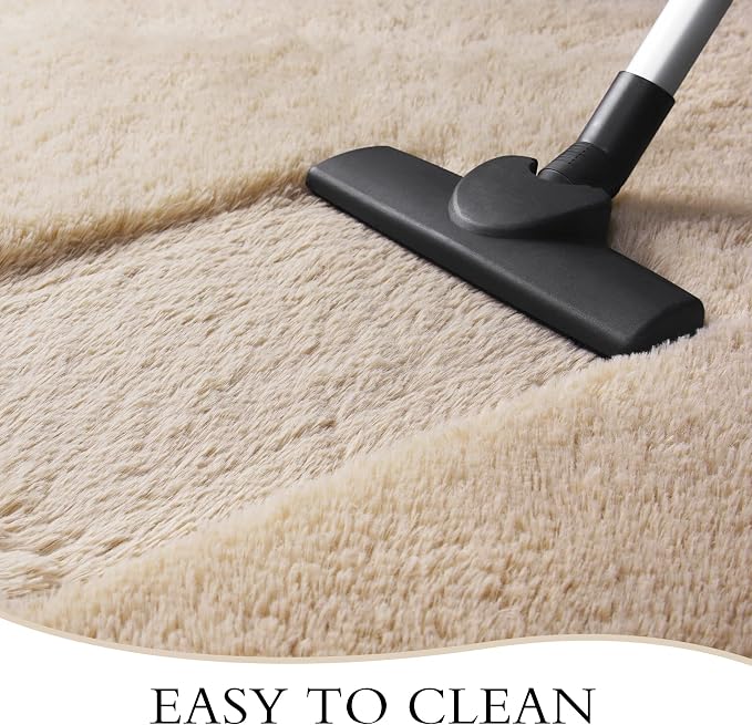 Chicrug Soft Runner Rugs for Bedroom Living Room Plush Fluffy Rug 2x7 Feet - Image 7