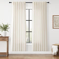 Nanspring Modern Linen Curtains by Nanspring