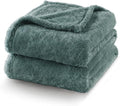 Exclusivo Mezcla Plush Fuzzy Fleece Bed Blanket King Size, Super Soft, Fluffy by ExclusivoMezcla