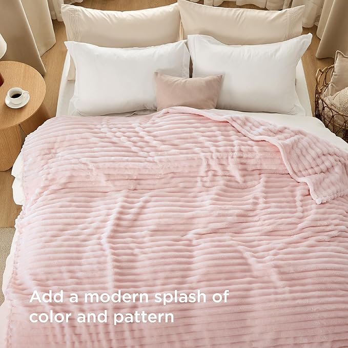 Bedsure GentleSoft Blankets Queen Size - Image 3