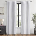 MIULEE 100% Blackout Linen Curtains by MIULEE
