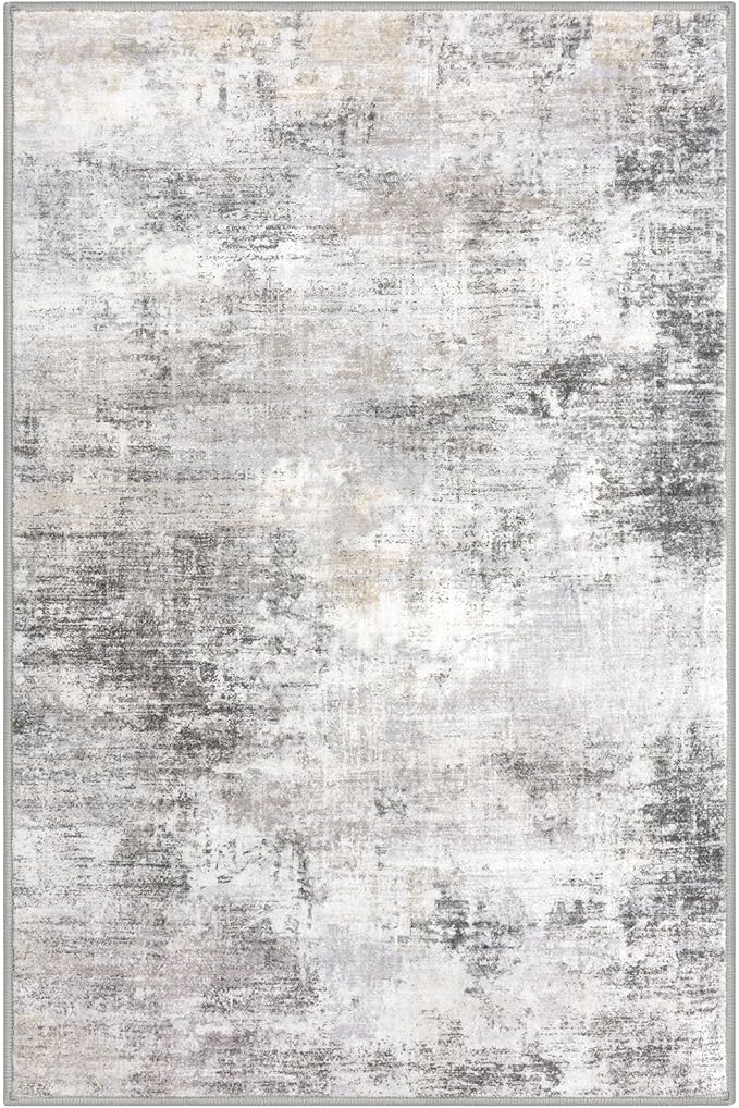 IOHOUZE Abstract Area Rugs and Runners Sets 2x6 and 3x5 Ft, Washable Entryway - Image 9