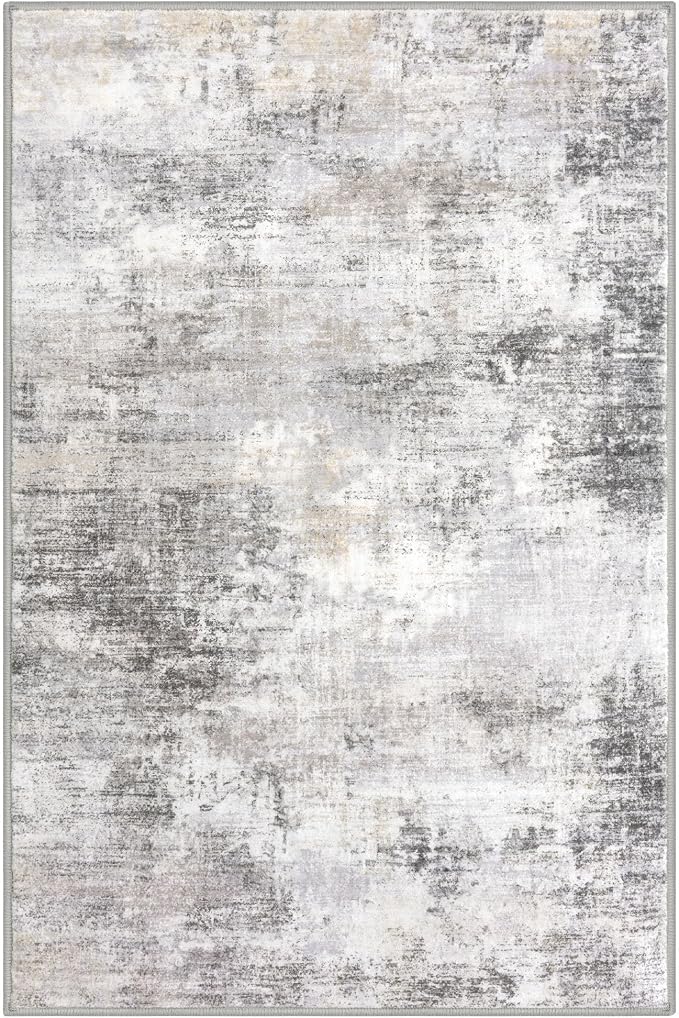 IOHOUZE Abstract Area Rugs and Runners Sets 2x3 and 2x5 Ft, Washable Entryway - Image 9