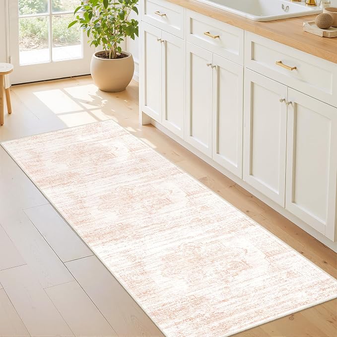 2x6 Runner Rug Non Slip for Entryway, Washable Runners for Kitchen, Soft Thin - Image 3