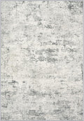 Area Rug Living Room: 3x5 Modern Washable Indoor Soft Carpet Gray | by FXRHLP
