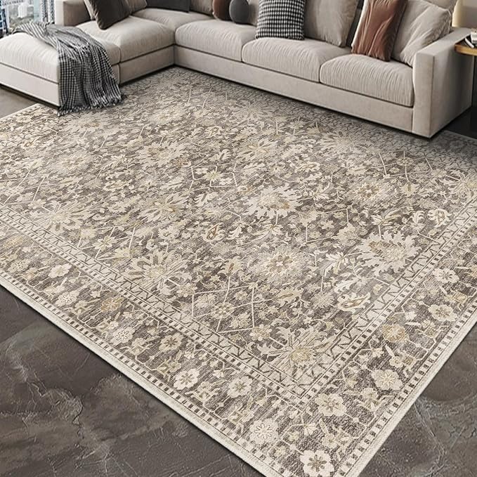 7X9 Area Rugs Machine Washable Rugs - Image 5