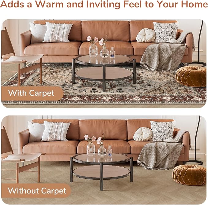 OPPODREAM Soft Area Rugs 5x7, 5x7 Washable Rug - Image 8