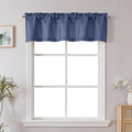 Chyhomenyc Blue Short Curtain Valance by Chyhomenyc
