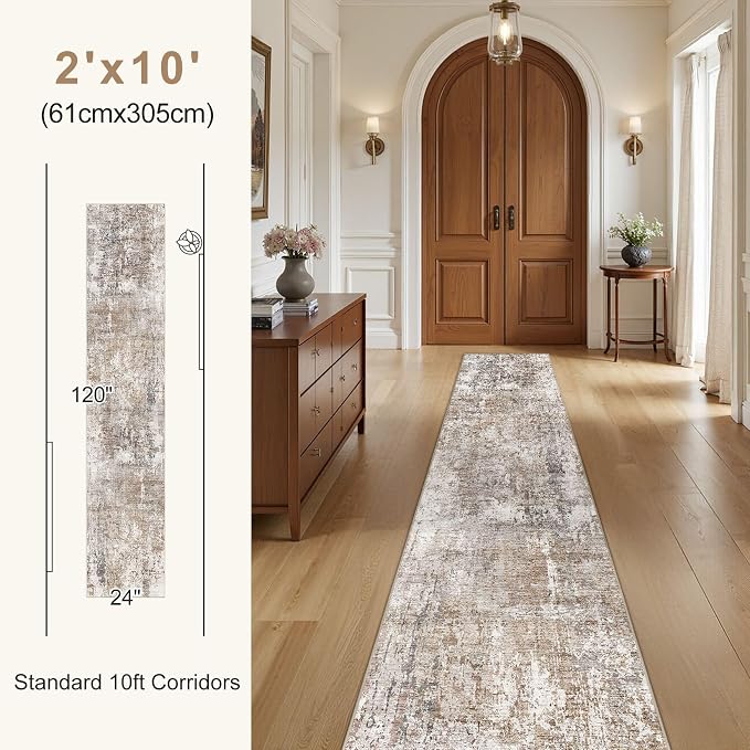 UERMEI 2X10 Washable Runner Rug - Image 5