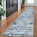 Lansny Modern Abstract Runner Rug 2x10 by lansny