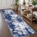 KOZYFLY Modern Abstract Rug Runner by KOZYFLY
