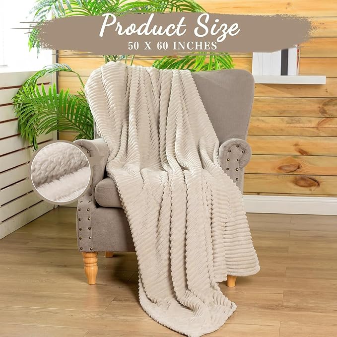 Buryeah 48 Pcs Flannel Throw Blanket Bulk 50 x 60 in Sleepover Blanket Outdoor - Image 2