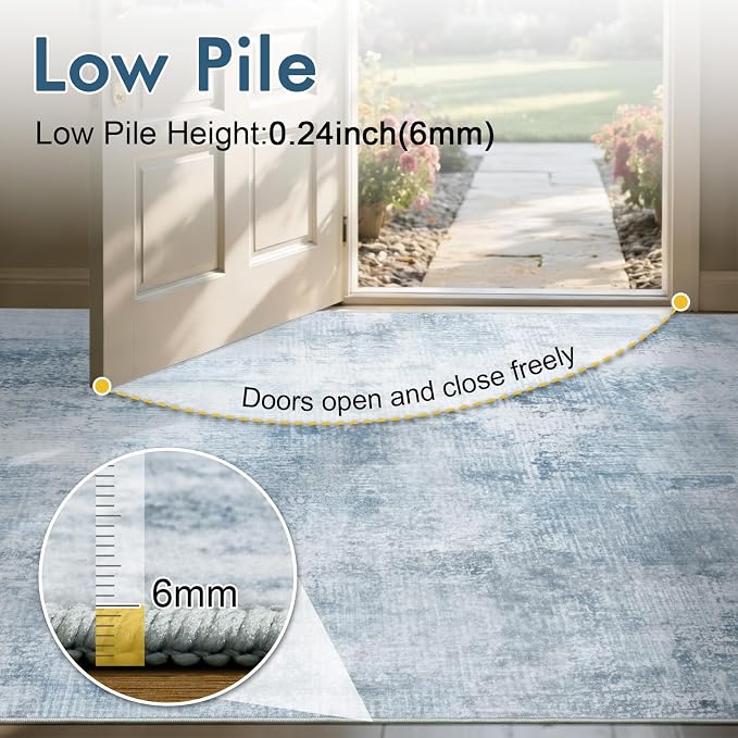 9x12 Ft Extra Large Washable Area Rugs - Image 7