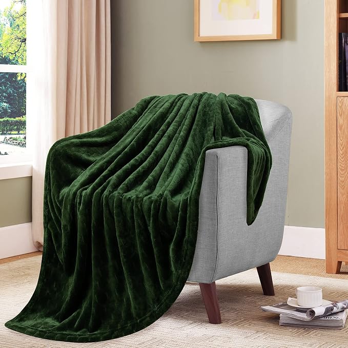 TOONOW Fleece Blanket Super Soft Cozy Throw Blanket 50" x 60", Lightweight - Image 6