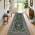 HEBE Washable Hallway Runner Rug 2'x 8' Non Slip Kitchen Rugs Runner, Low Pile by HEBE