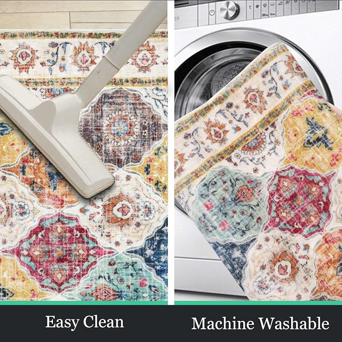 HEBE Washable Area Rug - Image 4