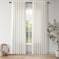 Nanspring Natural Linen Curtains 84 Inch Length 2 Panels Set by Nanspring