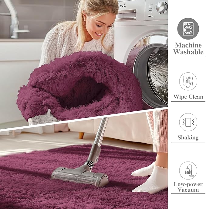 OLANLY 5x7 Machine Washable Large Area Rugs - Image 2