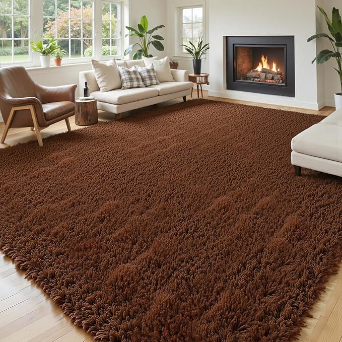 Rugs for Living Room 6x9, Alfombras para Salas Shag Large Plush Soft Area Rug - Image 2