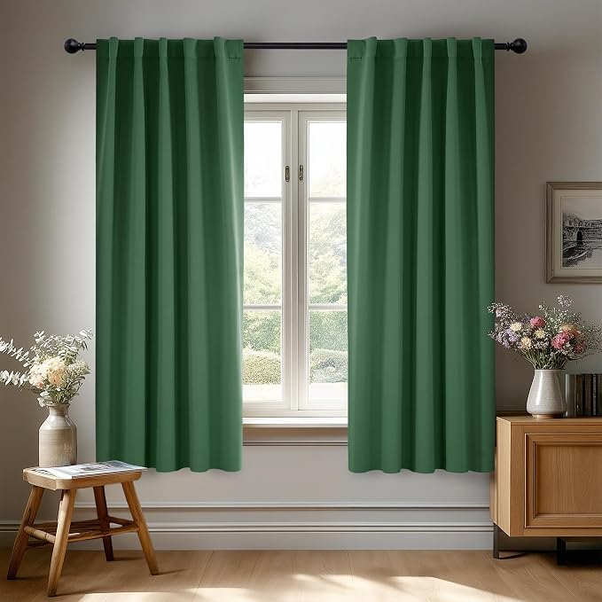 Deconovo Short Blackout Curtains by Deconovo