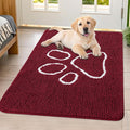 Smiry Dog Door Mat for Muddy Paws, Absorbent Dirt Trapper Non Slip Quick Dry by Smiry