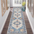 Yamaziot Washable Runner Rug, 2x8 Non-Slip Boho Vintage Hallway Rug by Yamaziot