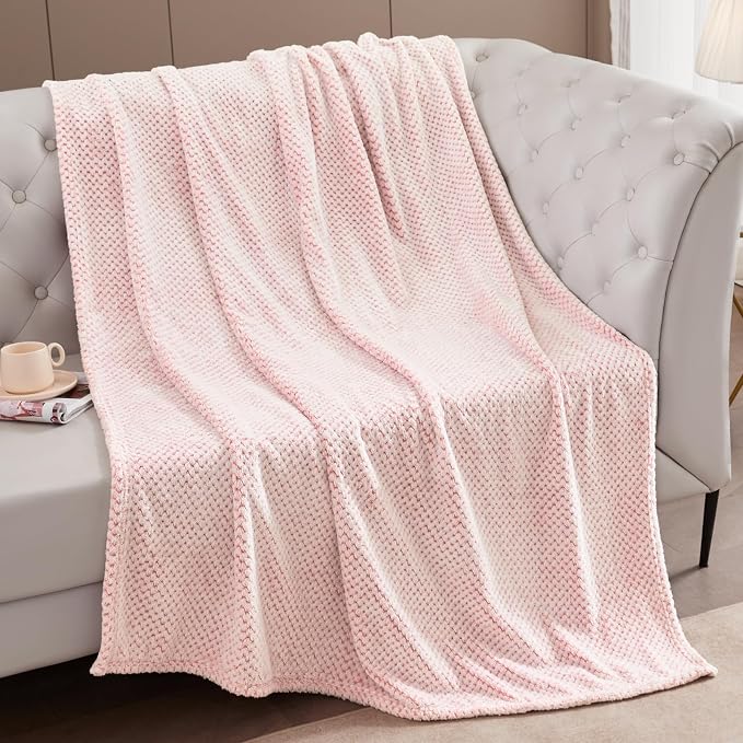 Exclusivo Mezcla Fleece Bed Blanket Queen Size, Super Soft and Warm Blankets - Image 4