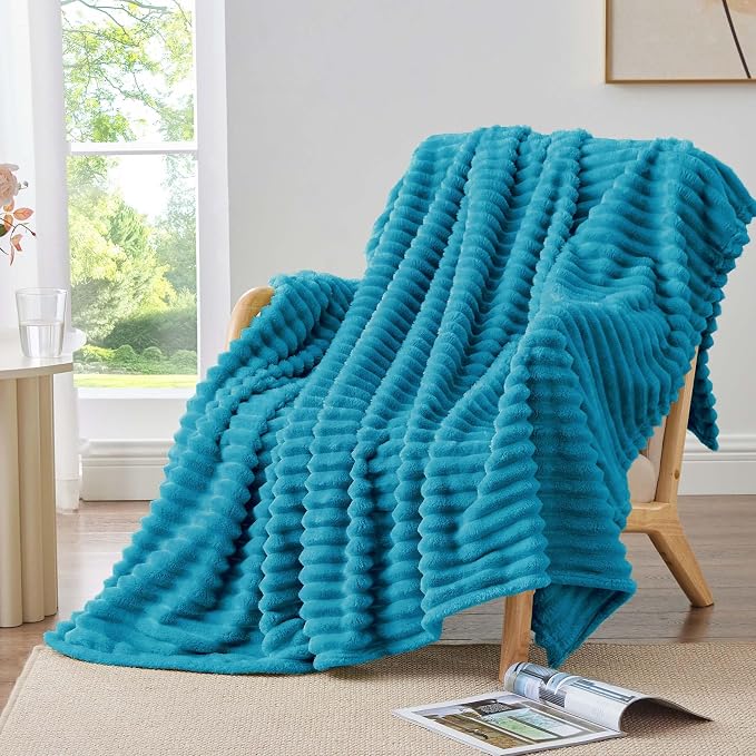 BEDELITE Twin Blanket for Couch & Bed, 300GSM Soft & Warm Fleece Blanket - Image 2
