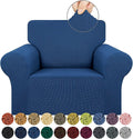 KEKUOU Stretch Single Sofa Slipcover 1 Piece Couch Sofa Cover Furniture by KEKUOU