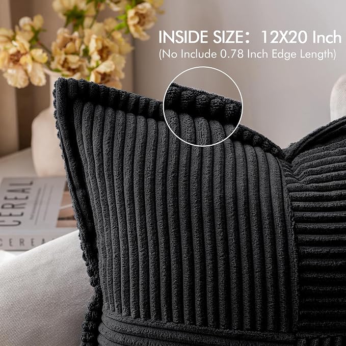 MIULEE Decorative Lumbar Throw Pillow Covers - Image 2