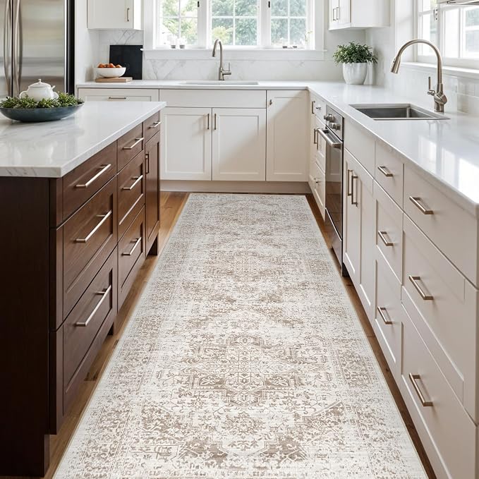 4x10 Washable Hallway Runner Rug - Image 3