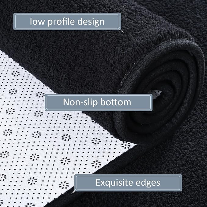 AROGAN 2x8 Feet Shag Runner Rug - Image 4