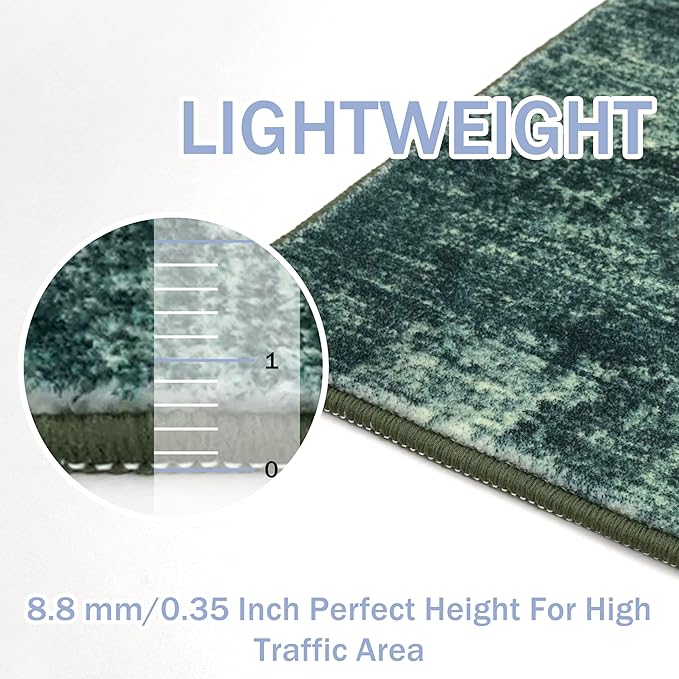 IOHOUZE Small Abstract Area Rug 2x3 Ft Entryway Rugs Washable Door Mat Indoor - Image 5
