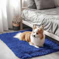 OLANLY 2x2 Machine Washable Small Rug, Soft Fluffy Shaggy Throw Rug by OLANLY