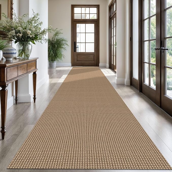 KOZYFLY Extra Long Runners for Hallways 3x18 ft Washable Kitchen Runner Non by KOZYFLY