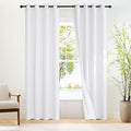 NICETOWN White Blackout Curtains by NICETOWN