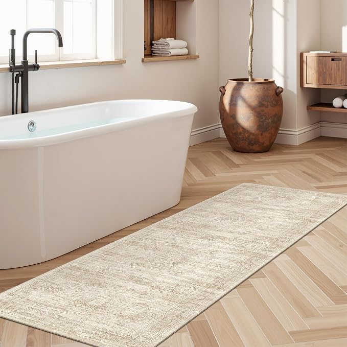 Soalmost Runner Rug 2'x6' Washable Non-Slip Runner Rugs - Image 2