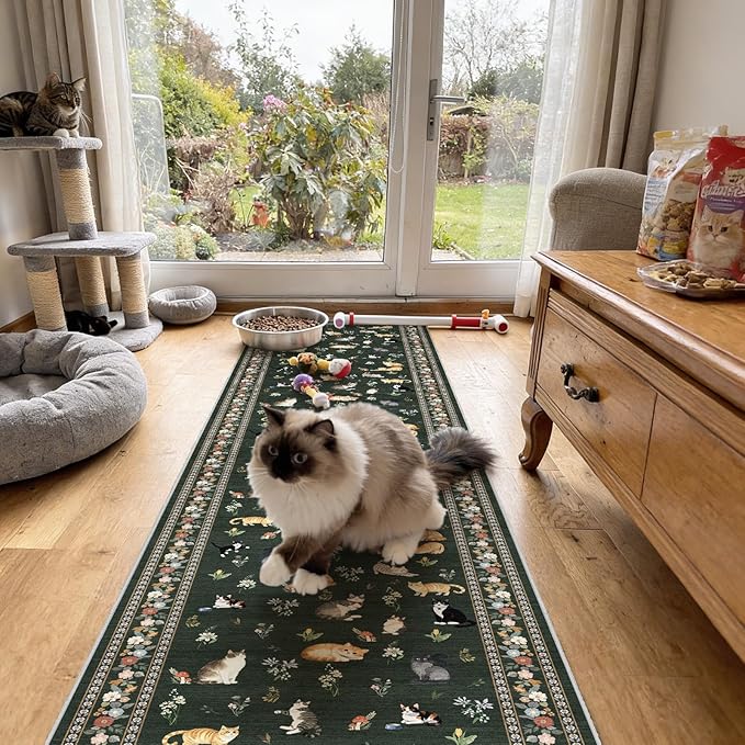 2x10 Washable Hallway Runner Rug by EISUROM