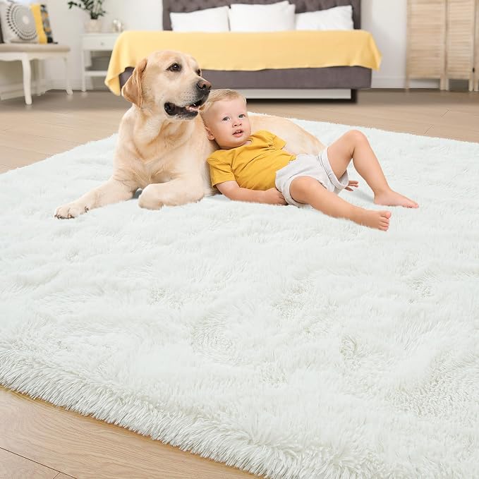 Tepook Area Rugs 10x14 for Living Room, Super Soft Fluffy Rugs for Bedroom - Image 4