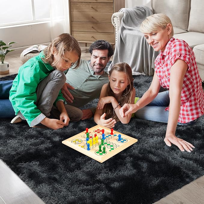 Shag Area Rugs for Bedroom Living Room, 8X10 Ultra Soft Fluffy Area Rugs for - Image 2