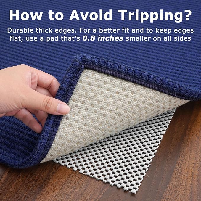 KOZYFLY Runners for Hallways 2x8 ft Washable Kitchen Runner Non Slip Rubber - Image 5