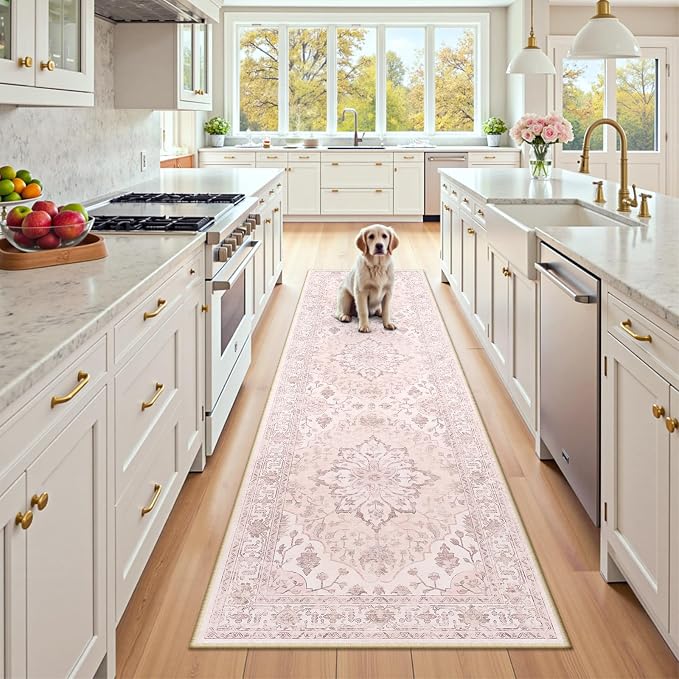 RELEANY Area Rugs 2'x8' Runner Rug Non Slip Washable by RELEANY