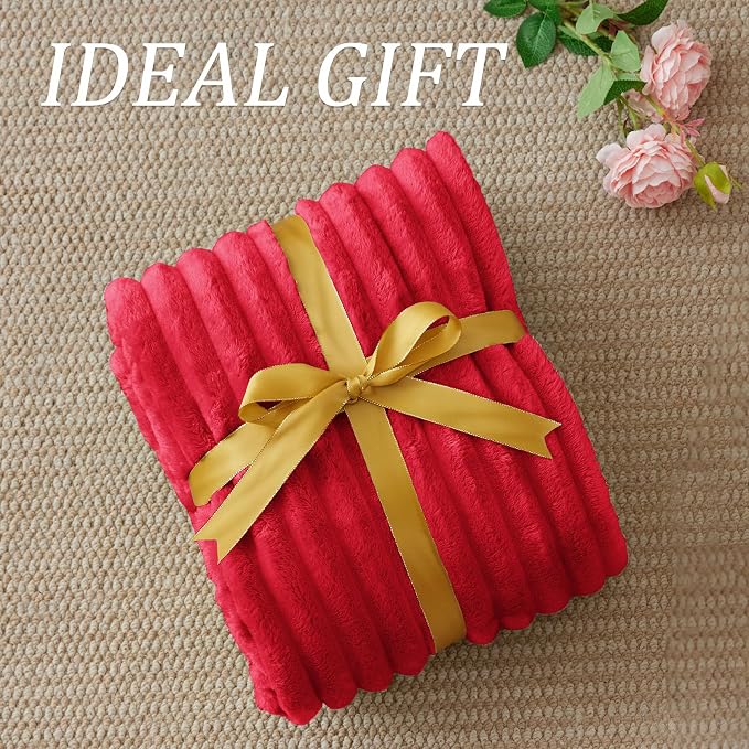 BEDELITE Fleece Throw Blanket for Couch, 300GSM Soft & Warm Fluffy Queen Blanket - Image 6