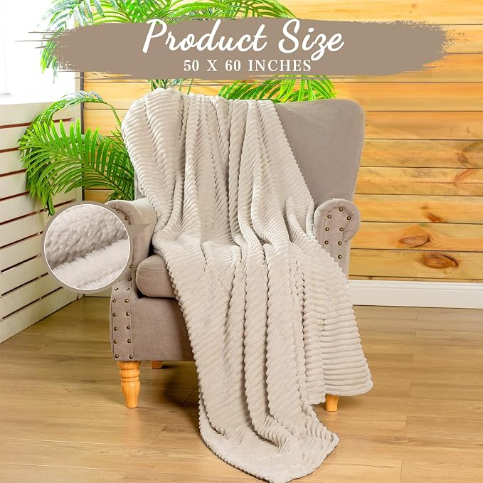Buryeah 12 Pcs Flannel Throw Blanket Bulk 50 x 60 in Sleepover Blanket Outdoor - Image 2