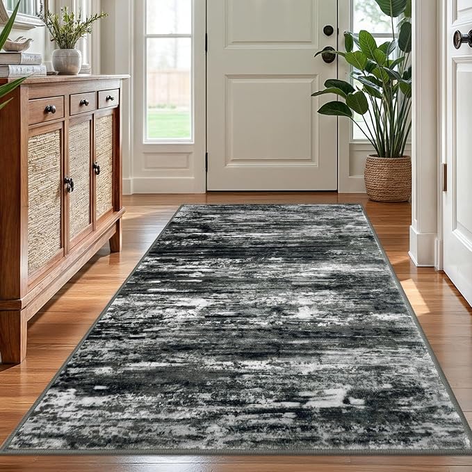 KOZYFLModern Abstract 4x6 Ft Washable Large Rugs by KOZYFLY