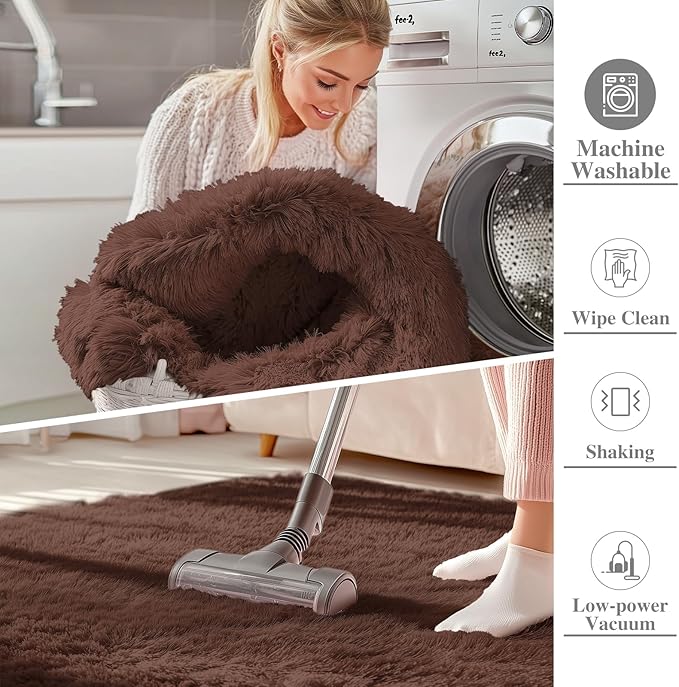OLANLY 9x12 Machine Washable Large Area Rugs - Image 2